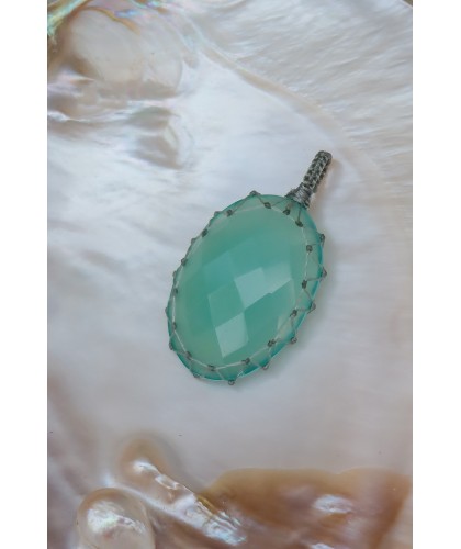 Pendentif "talisman" en...