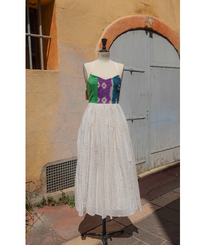 Robe dos-nu Caroline
