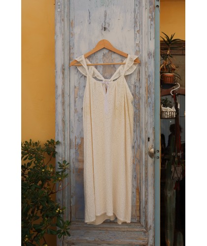 Robe brodée CARMEN