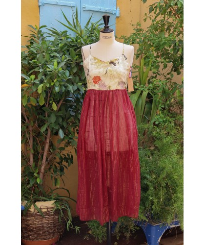 Robe dos-nu CAROLINE