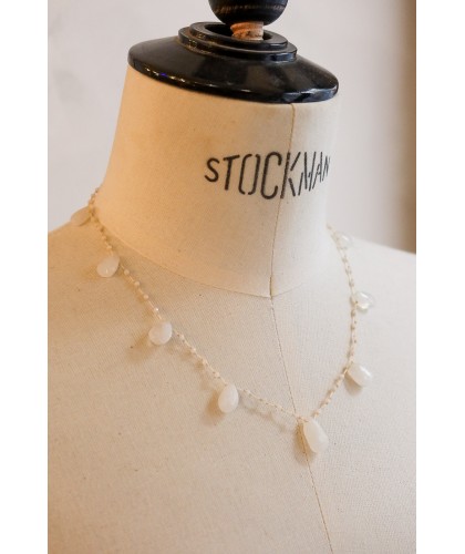 Collier "gouttes multi" en...