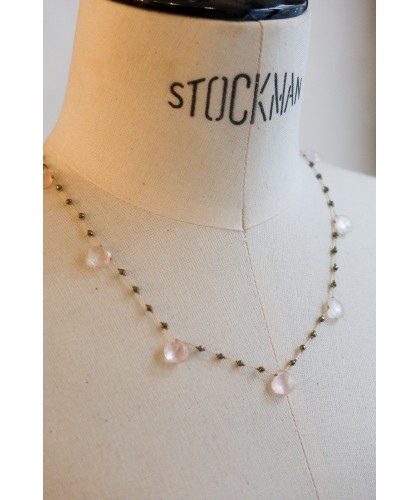 Collier "gouttes multi" en...