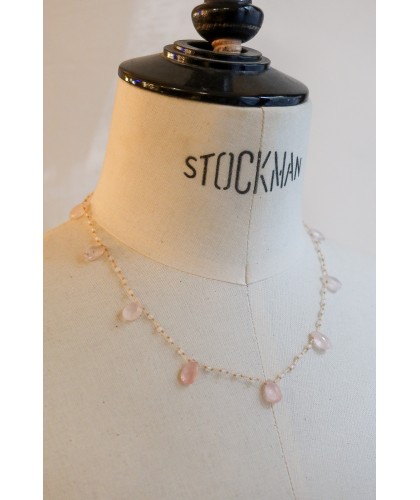 Collier "gouttes multi" en...