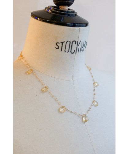 Collier "gouttes multi" en...