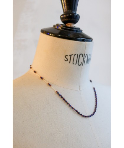 Collier fin ajustable en...