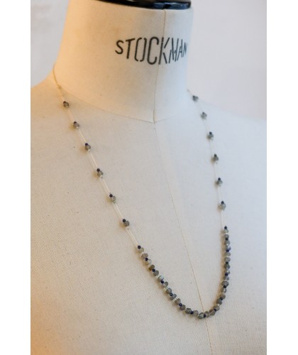 Collier fin ajustable en...