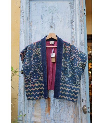 Gilet Kimono Kantha